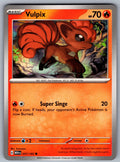 Vulpix Common SV: Scarlet & Violet 151 037/165 NM 2023