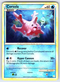 Corsola Uncommon HeartGold SoulSilver 37/123 LP 2010