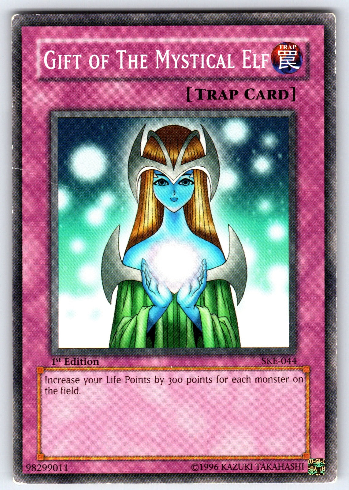 Gift of The Mystical Elf 1st Edition Common Starter Deck: Kaiba Evolution SKE-04