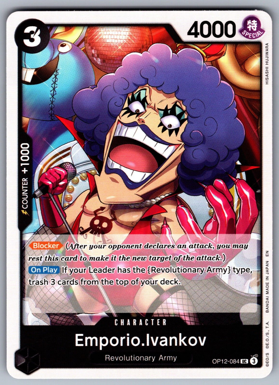 Emporio.Ivankov (084) UC Legacy of the Master OP12-084 NM 2025