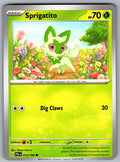 Sprigatito Common SV02: Paldea Evolved 013/193 NM 2023