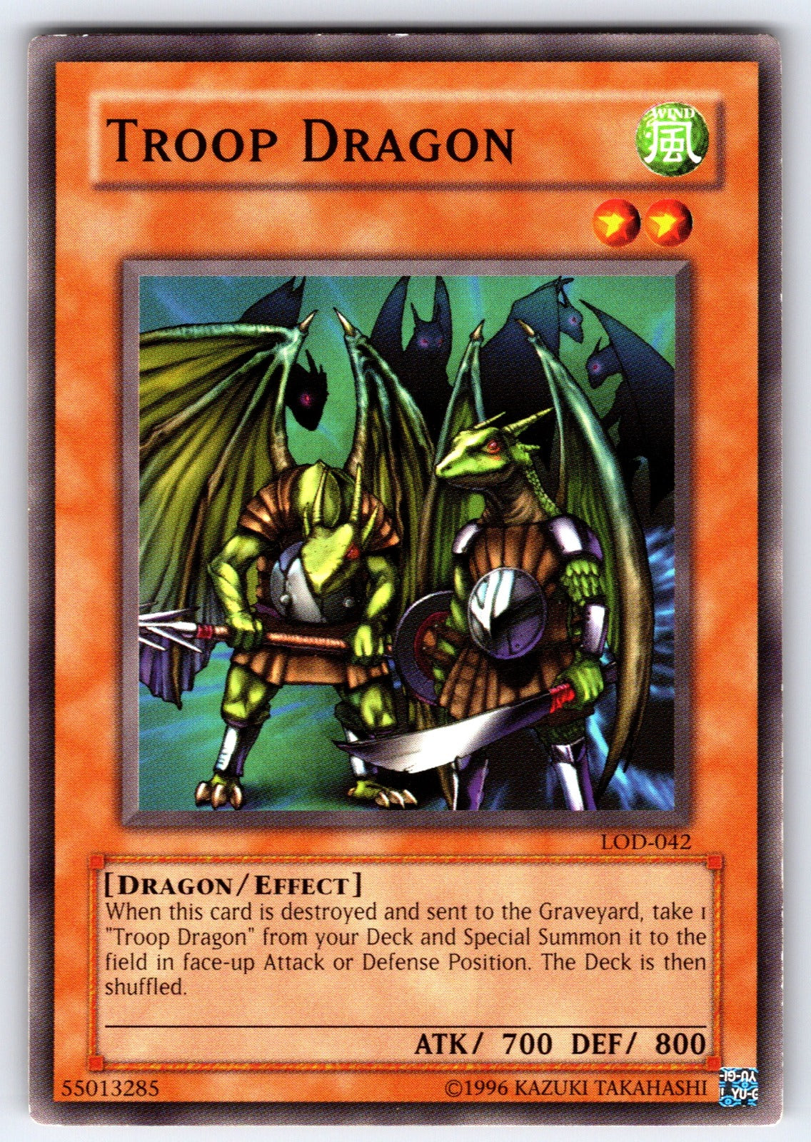 Troop Dragon Unlimited Common Legacy of Darkness LOD-042 LP 2017