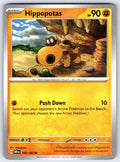 Hippopotas Common SV10: Destined Rivals 105/182 NM 2025