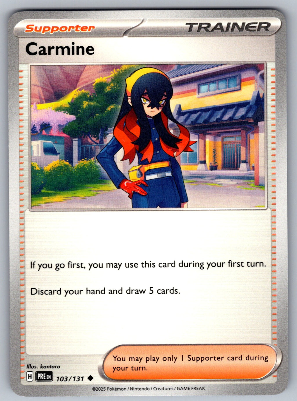 Carmine Uncommon SV: Prismatic Evolutions 103/131 NM 2025