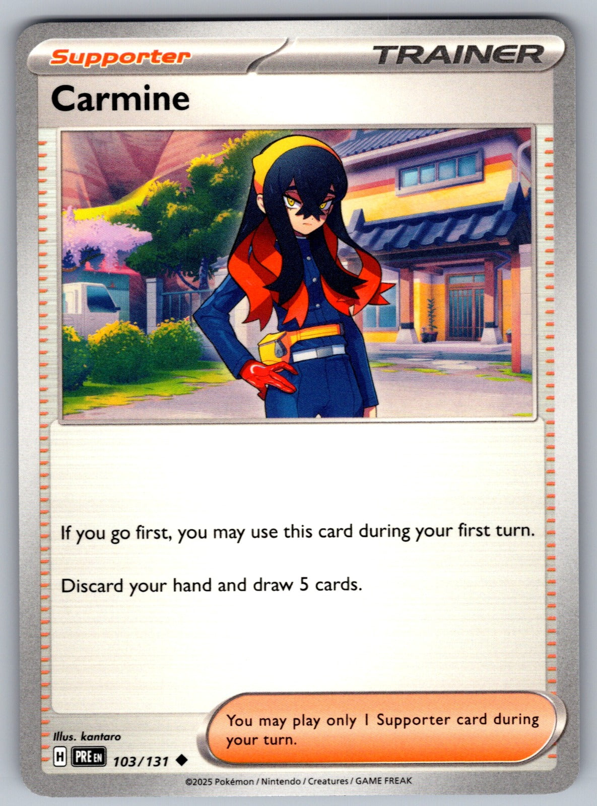 Carmine Uncommon SV: Prismatic Evolutions 103/131 NM 2025