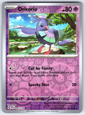 Oricorio Reverse Holo Common SV09: Journey Together 065/159 NM 2025