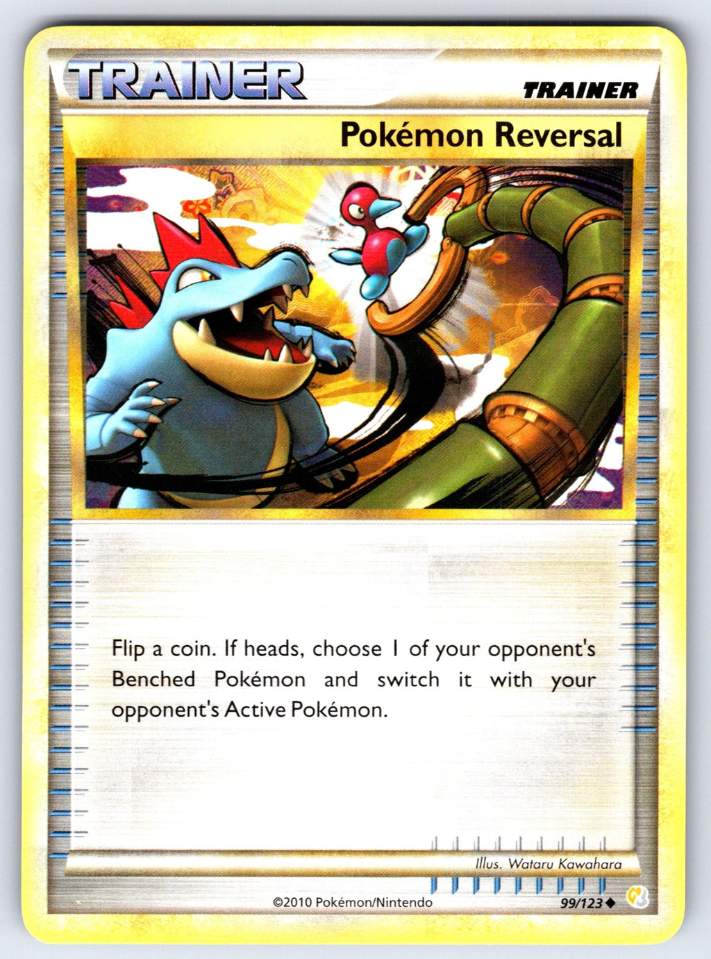 Pokemon Reversal Uncommon HeartGold SoulSilver 99/123 LP 2010