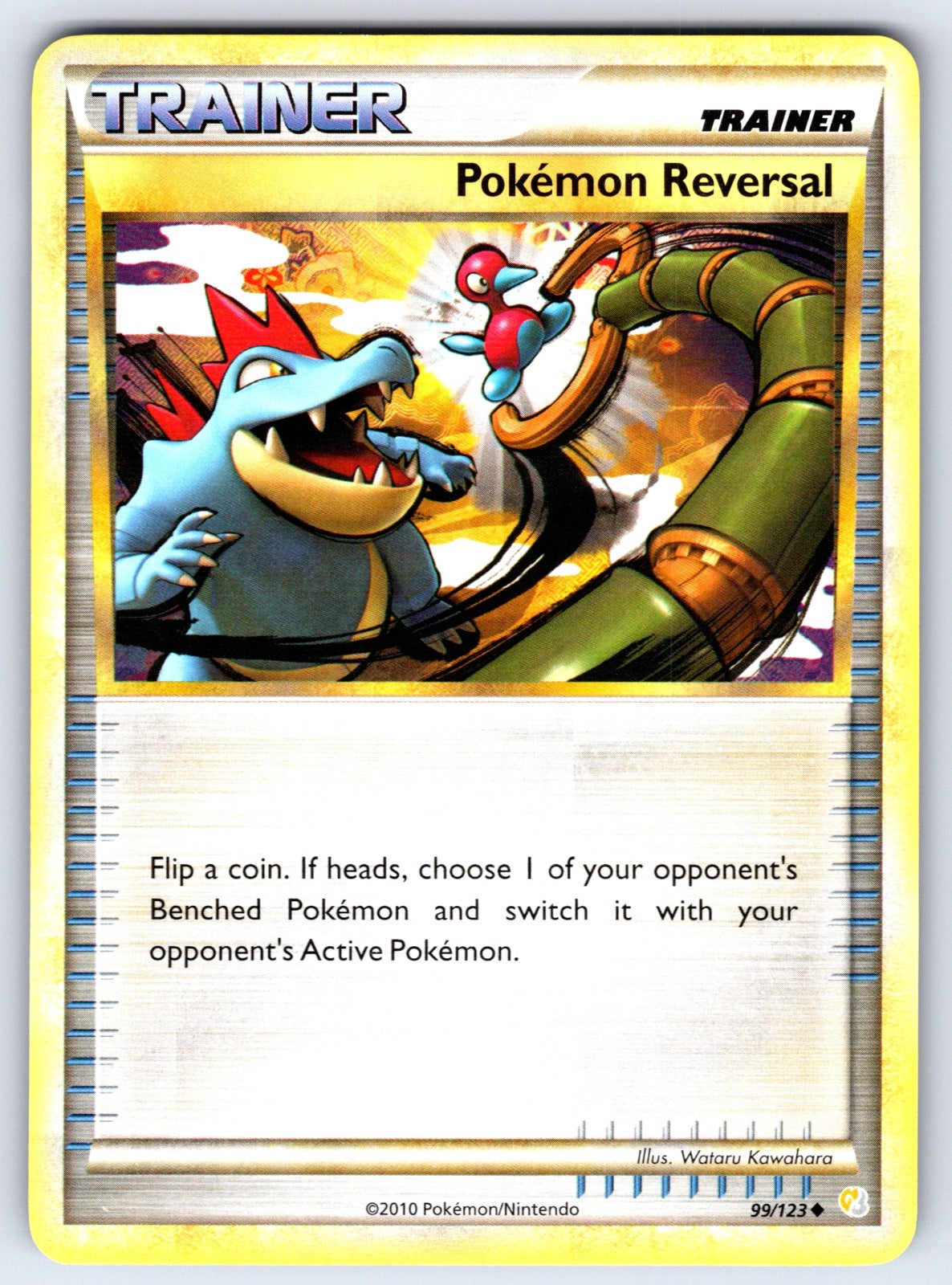 Pokemon Reversal Uncommon HeartGold SoulSilver 99/123 LP 2010