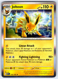 Jolteon Holo Rare SV: Scarlet & Violet 151 135/165 NM 2023