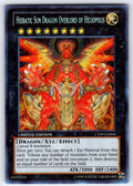 Hieratic Sun Dragon Overlord of Heliopolis Limited Secret Rare 2012 Collectors T
