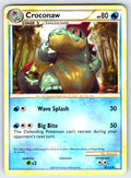 Croconaw Uncommon HeartGold SoulSilver 38/123 LP 2010