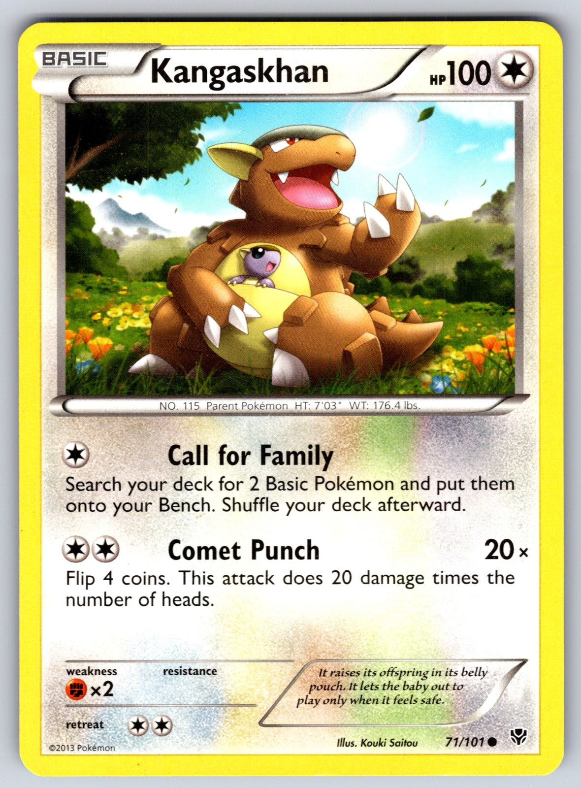 Kangaskhan Holo Classic Collection Trading Card Game Classic 017/034 LP 2023