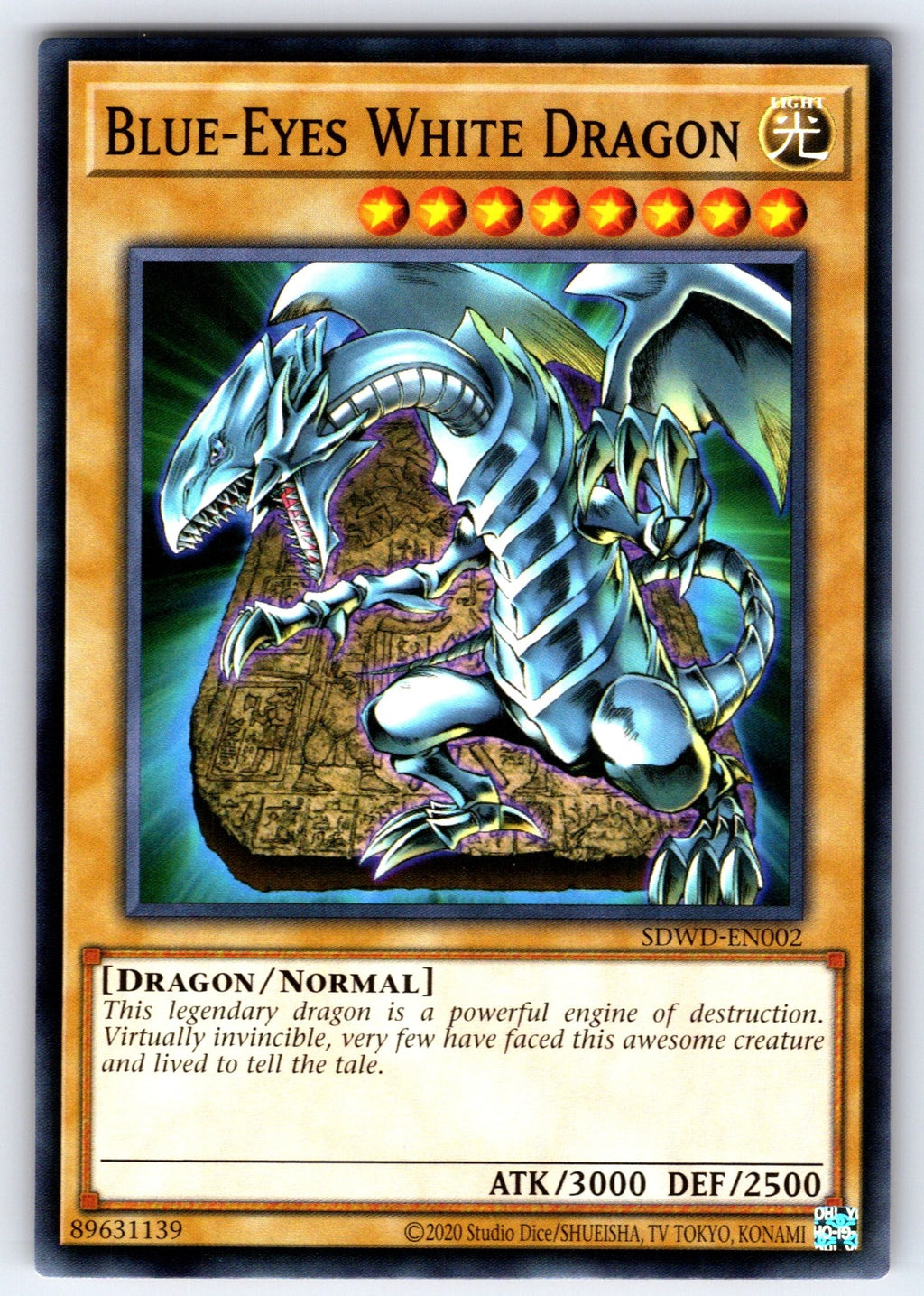 Blue-Eyes White Dragon () Unlimited Common Structure Deck: Blue-Eyes White Desti