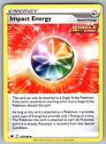 Impact Energy Uncommon SWSH06: Chilling Reign 157/198 NM 2021