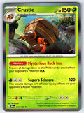 Crustle Holo Rare SV10: Destined Rivals 012/182 NM 2025