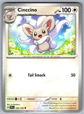 Cinccino Uncommon SV09: Journey Together 126/159 NM 2025