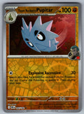 Team Rocket's Pupitar Reverse Holo Common SV10: Destined Rivals 095/182 NM 2025