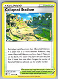 Collapsed Stadium Uncommon SWSH09: Brilliant Stars 137/172 NM 2022