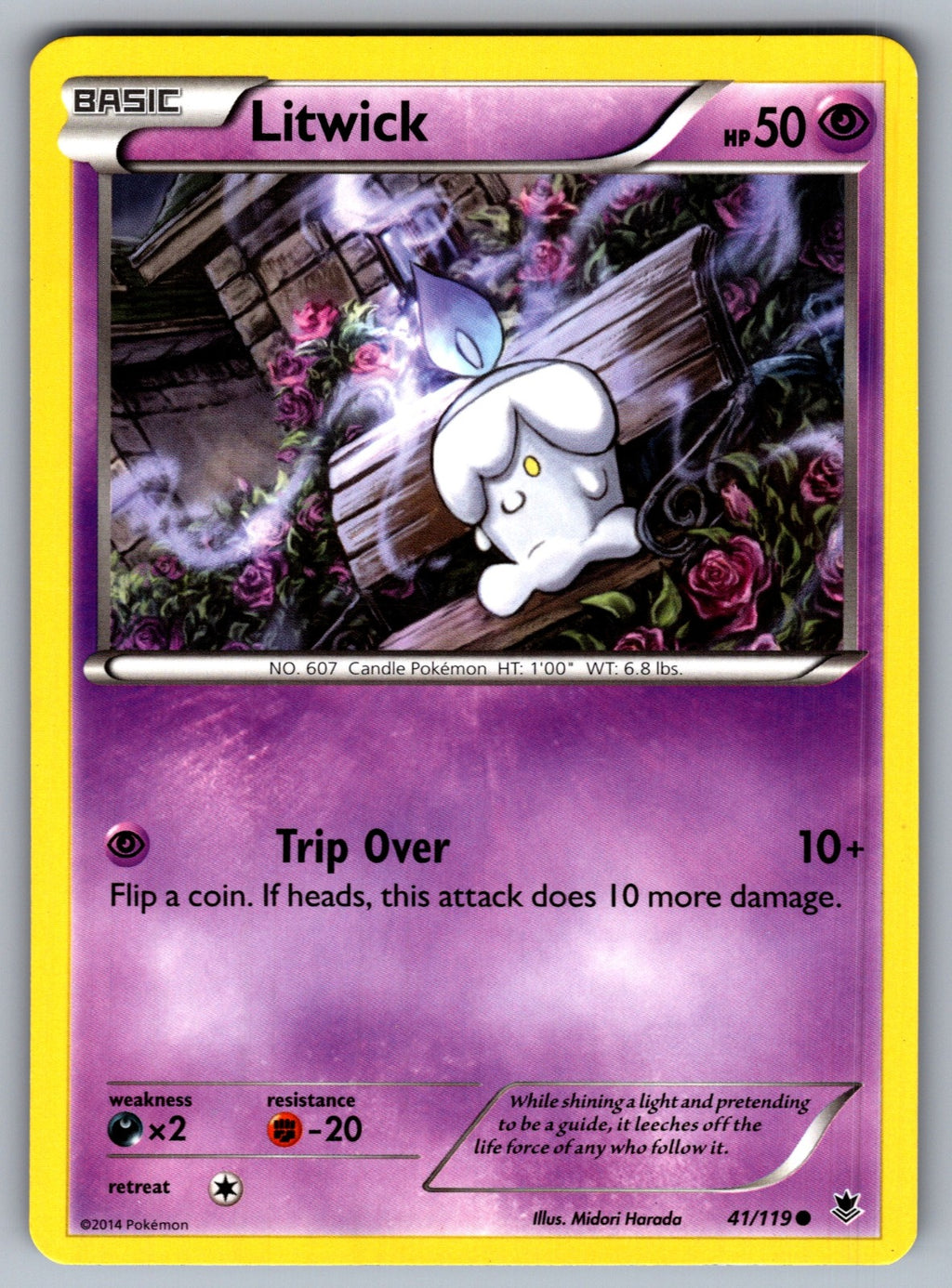 Litwick Common XY - Phantom Forces 41/119 LP 2014