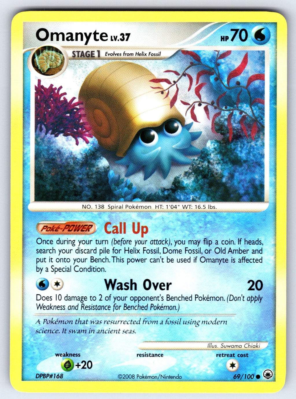 Omanyte Common Majestic Dawn 69/100 LP 2008