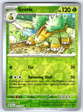 Grotle Reverse Holo Common SV05: Temporal Forces 011/162 NM 2024