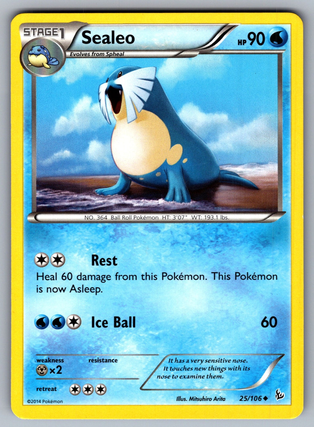 Sealeo Uncommon XY - Flashfire 25/106 LP 2014