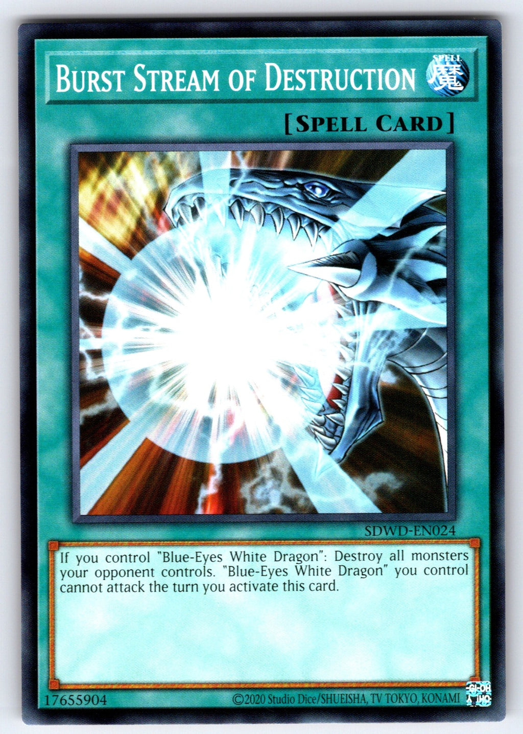 Burst Stream of Destruction 1st Edition Common Legendary Duelists: Season 2 LDS2