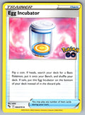 Egg Incubator Uncommon Pokemon GO 066/078 NM 2022