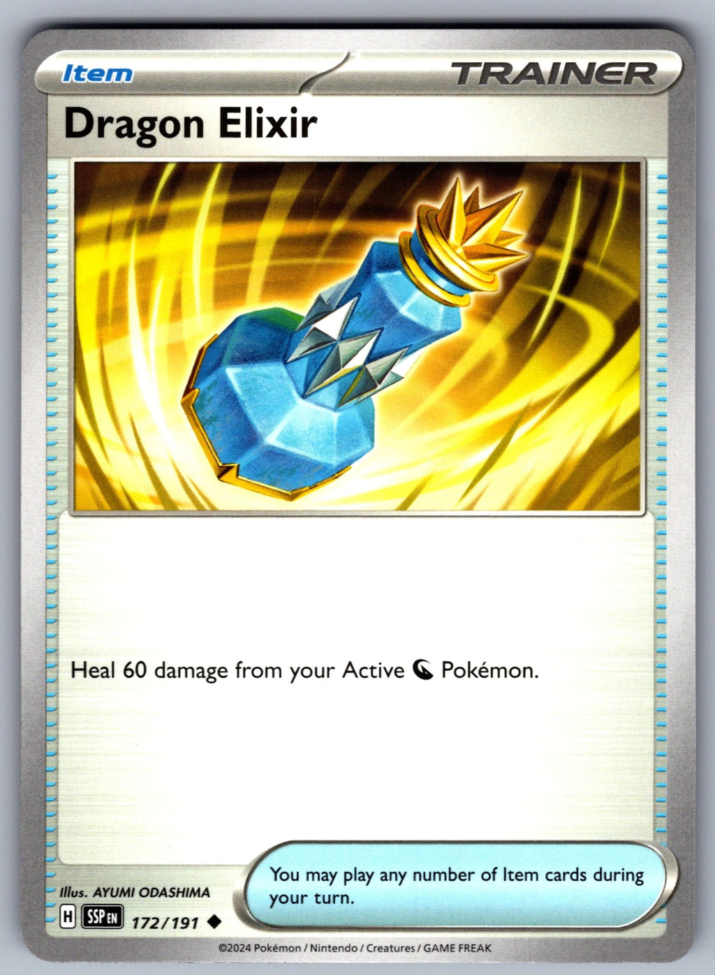 Dragon Elixir Uncommon SV08: Surging Sparks 172/191 NM 2024