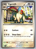Vigoroth Uncommon SV02: Paldea Evolved 161/193 NM 2023