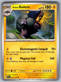 Alolan Golem Uncommon SV09: Journey Together 046/159 NM 2025