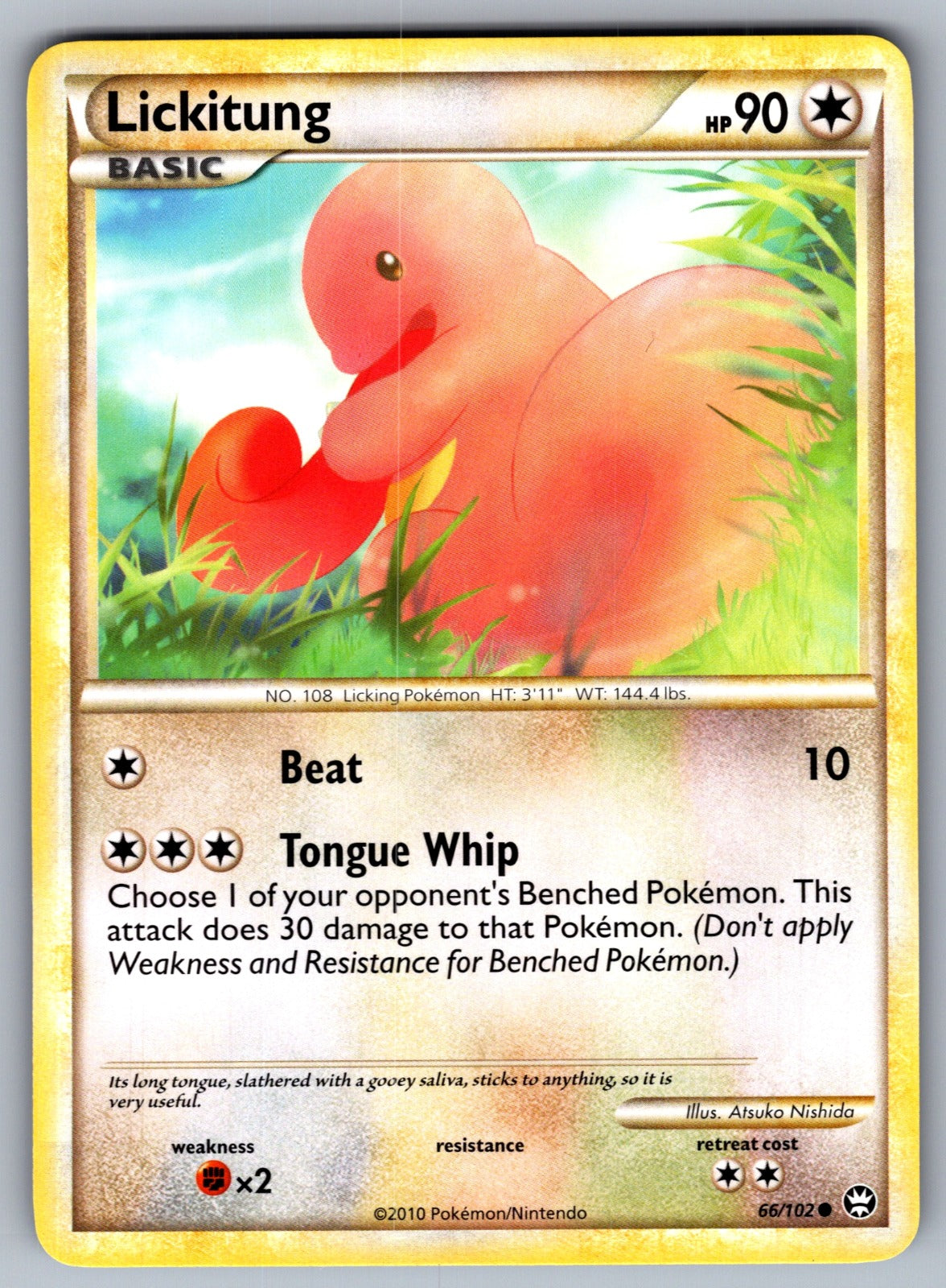 Lickitung Common Triumphant 66/102 LP 2010