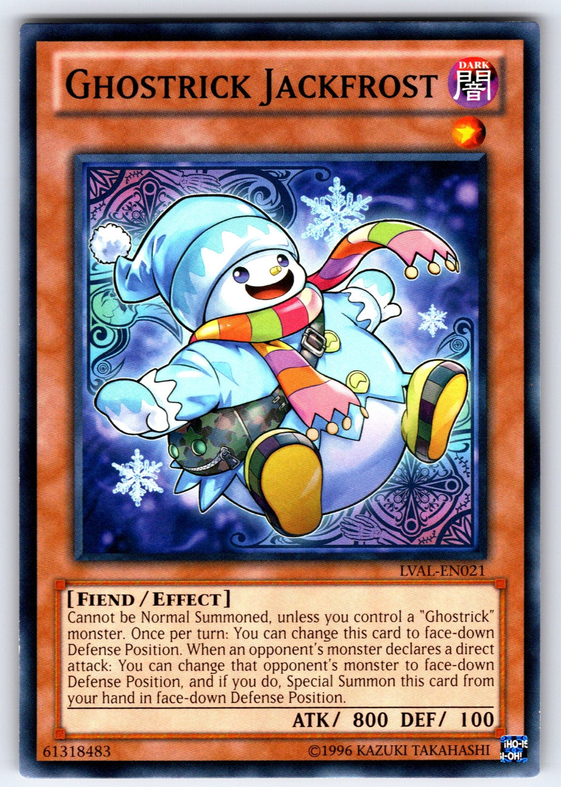 Ghostrick Jackfrost Unlimited Common Legacy of the Valiant LVAL-EN021 NM 2014