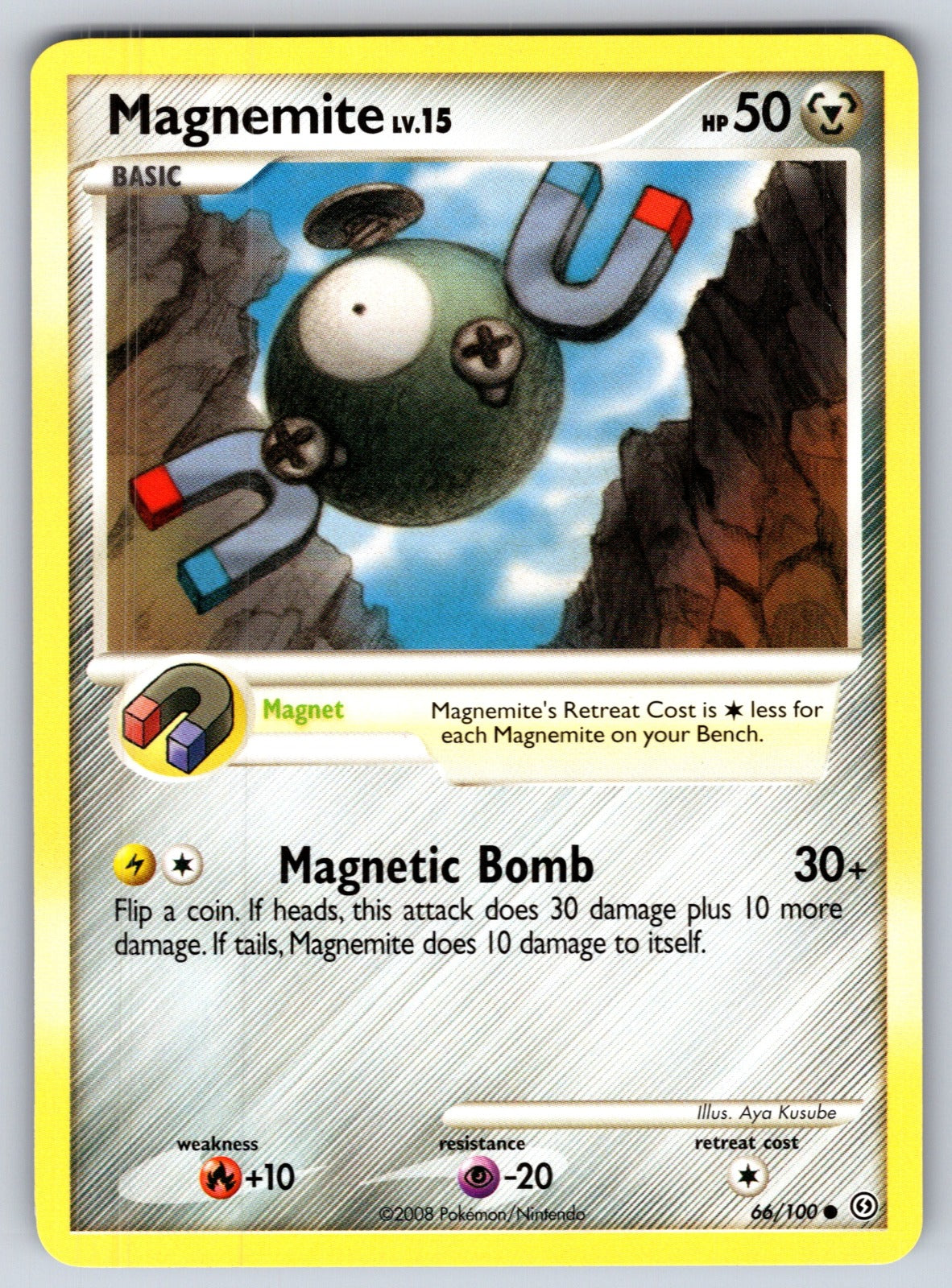 Magnemite (66) Common Stormfront 66/100 LP 2008
