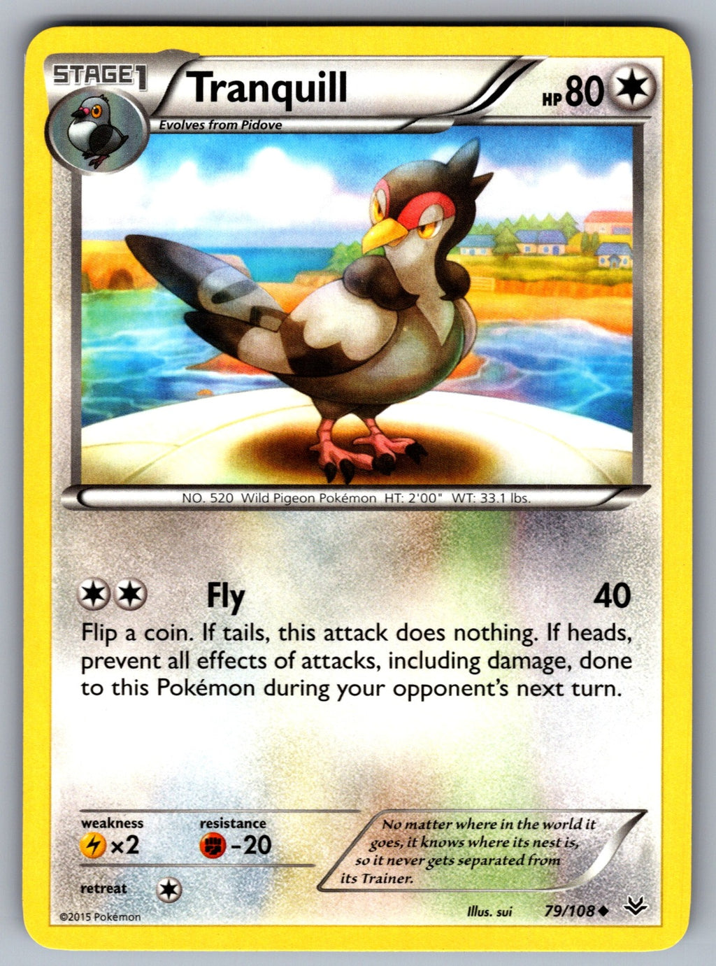 Tranquill Uncommon XY - Roaring Skies 79/108 LP 2015