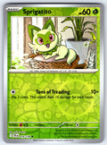 Sprigatito Reverse Holo Common SV09: Journey Together 016/159 NM 2025