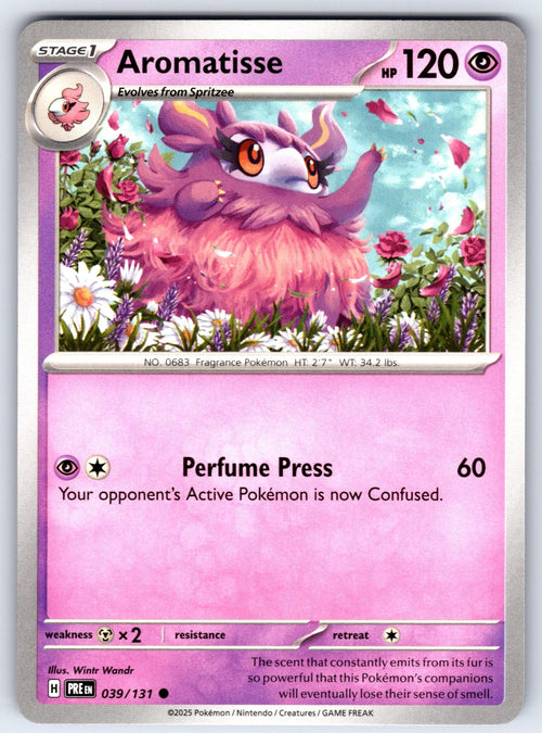 Aromatisse Common SV: Prismatic Evolutions 039/131 NM 2025