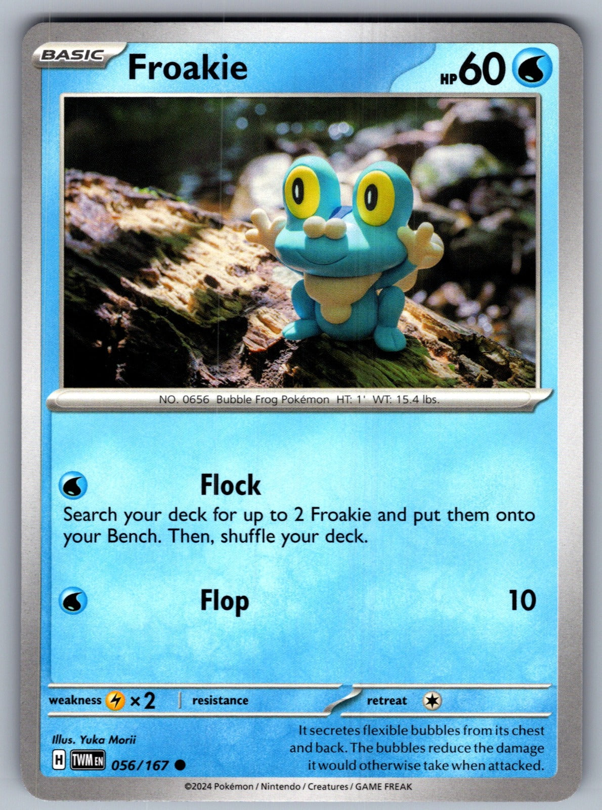 Froakie Common SV06: Twilight Masquerade 056/167 NM 2024