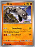 Onix Uncommon SV: Scarlet & Violet 151 095/165 NM 2023