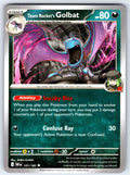 Team Rocket's Golbat Uncommon SV10: Destined Rivals 121/182 NM 2025