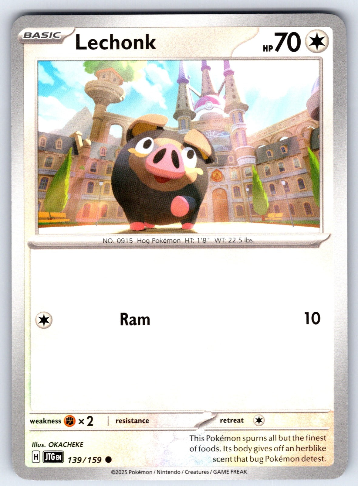 Lechonk Common SV09: Journey Together 139/159 NM 2025