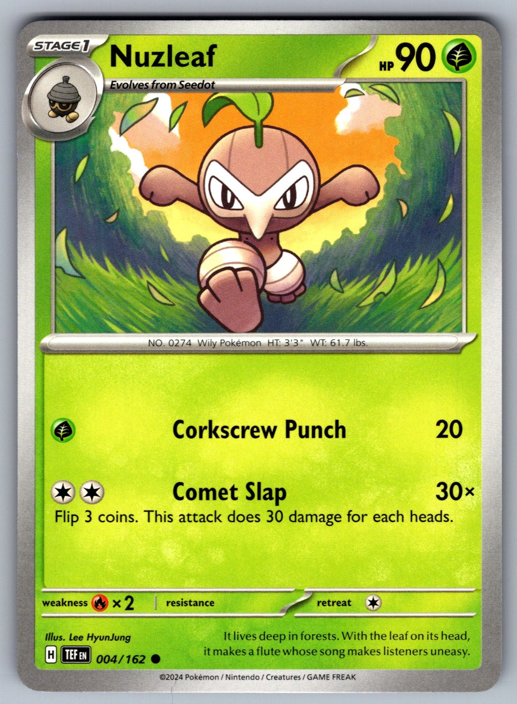 Nuzleaf Common SV05: Temporal Forces 004/162 NM 2024