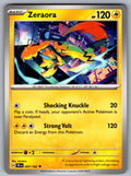 Zeraora Uncommon SV05: Temporal Forces 057/162 NM 2024