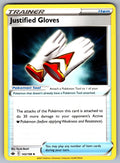 Justified Gloves Uncommon SWSH06: Chilling Reign 143/198 NM 2021