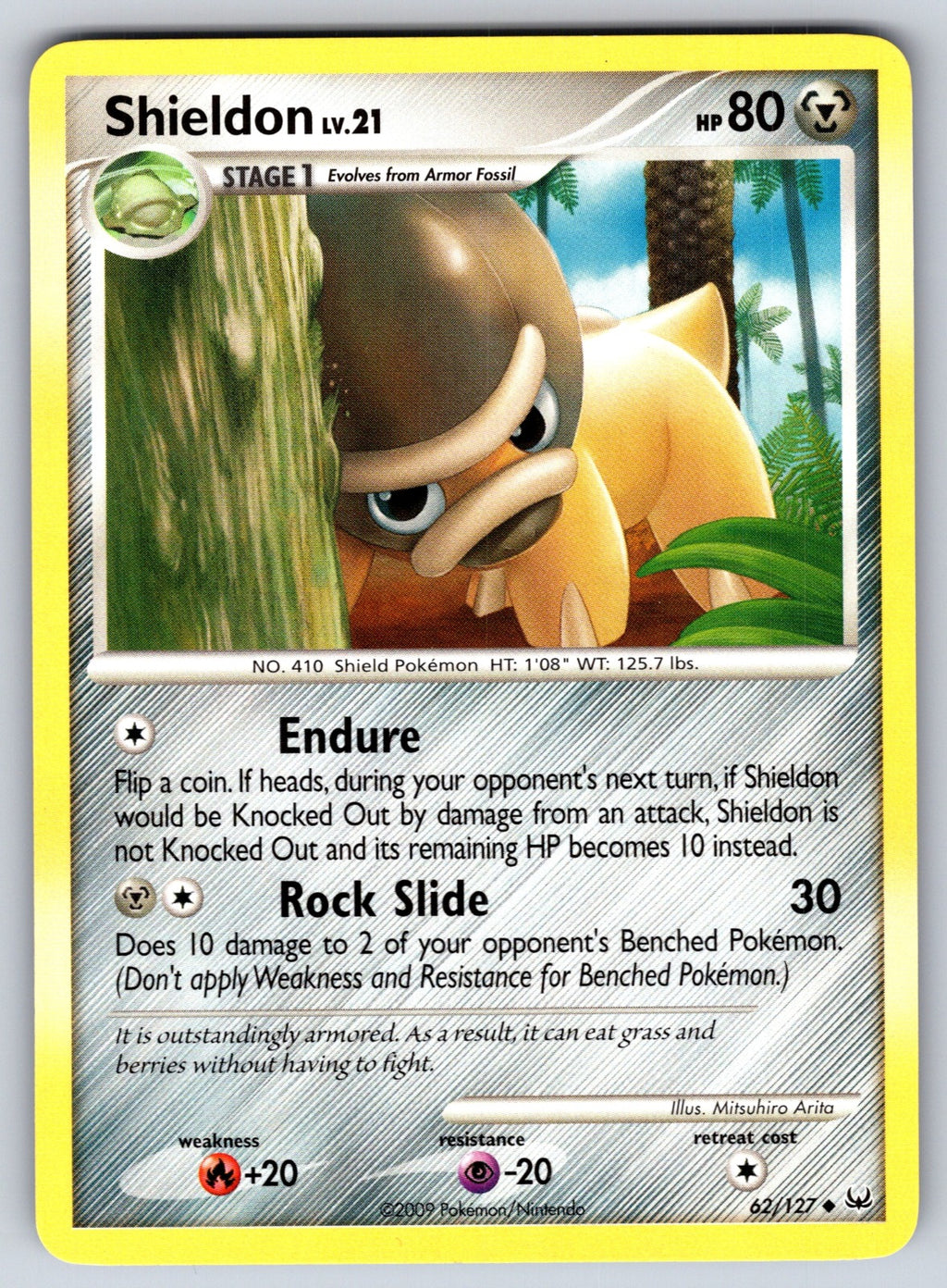 Shieldon Uncommon Platinum 62/127 LP 2009