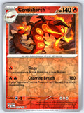 Centiskorch Reverse Holo Uncommon SV05: Temporal Forces 037/162 NM 2024