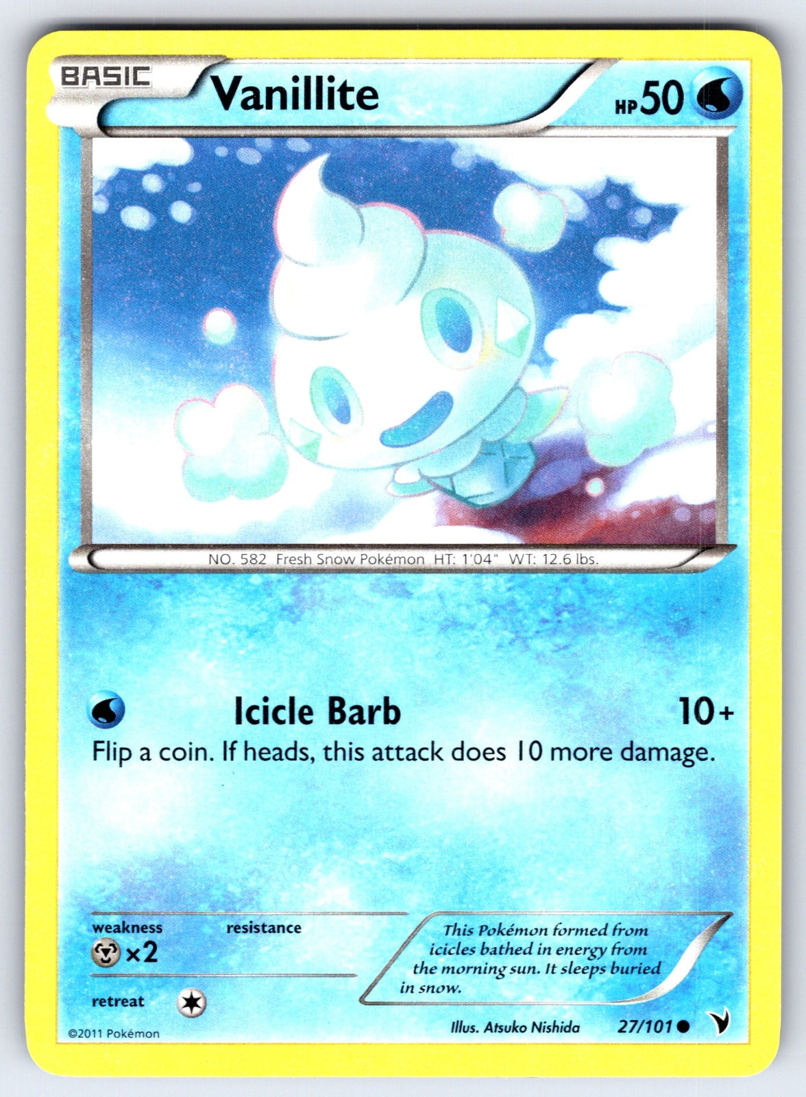 Vanillite Common Noble Victories 27/101 LP 2011