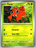 Paras Common SV: Scarlet & Violet 151 046/165 NM 2023