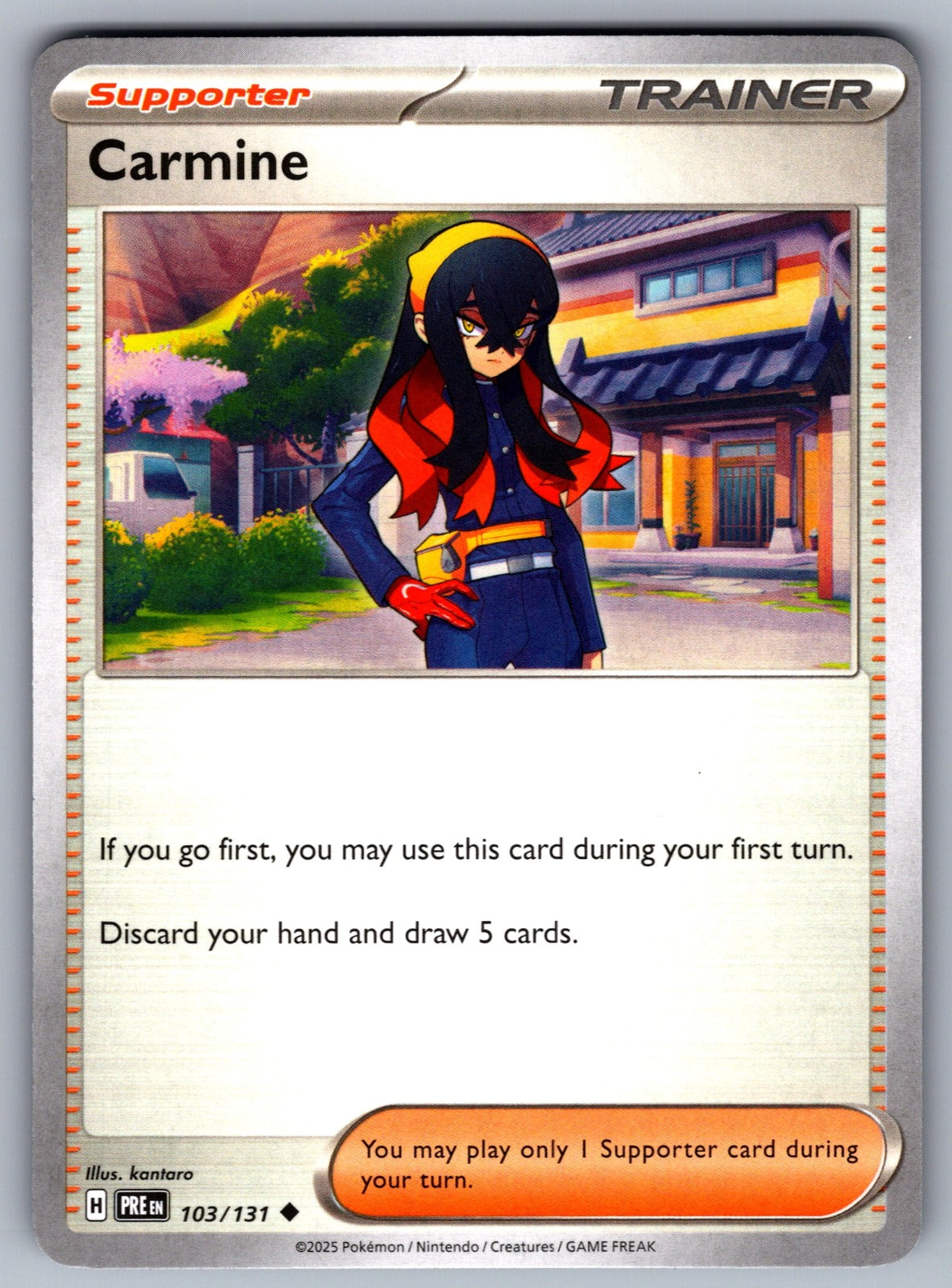Carmine Uncommon SV: Prismatic Evolutions 103/131 NM 2025
