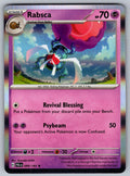 Rabsca Holo Rare SV02: Paldea Evolved 099/193 NM 2023
